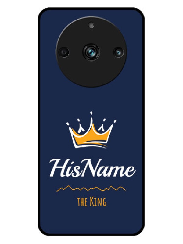 Custom Realme 11 Pro 5G Custom Metal Phone CaseKing With Name Design