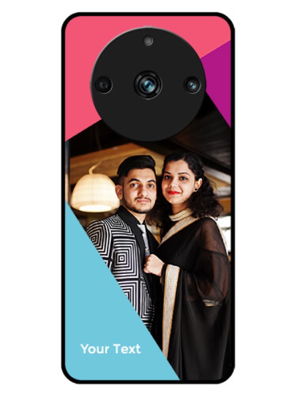 Custom Realme 11 Pro 5G Custom Metal Phone CaseStacked Triple Colour Design