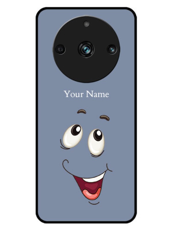 Custom Realme 11 Pro 5G Custom Metal Phone CaseLaughing Cartoon Face Design