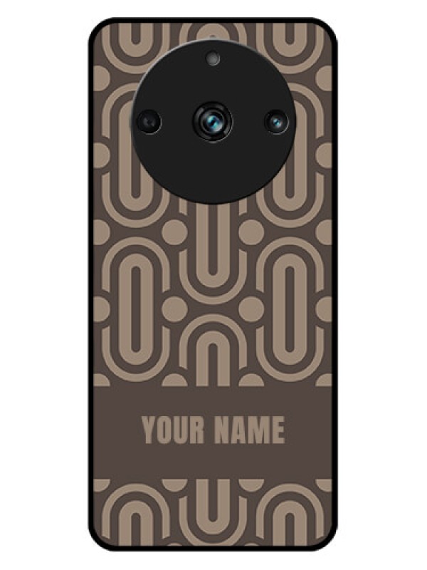 Custom Realme 11 Pro 5G Custom Metal Phone CaseCaptivating Zero Pattern Design