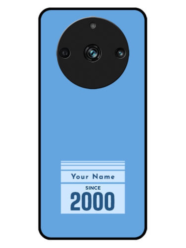 Custom Realme 11 Pro 5G Custom Metal Phone CaseCustom Year Of Birth Design