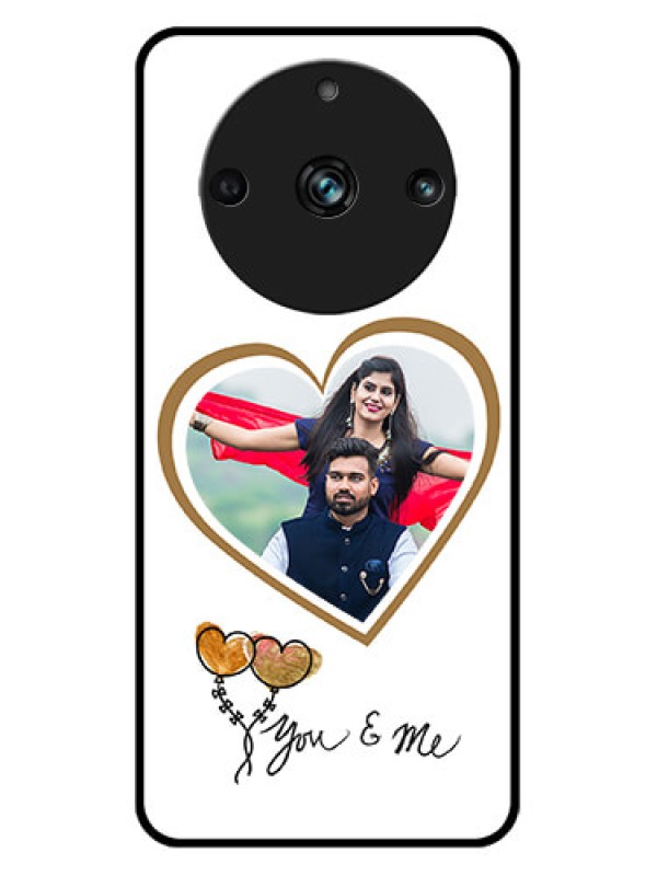 Custom Realme 11 Pro Plus 5G Custom Metal Phone CaseYou and Me Design