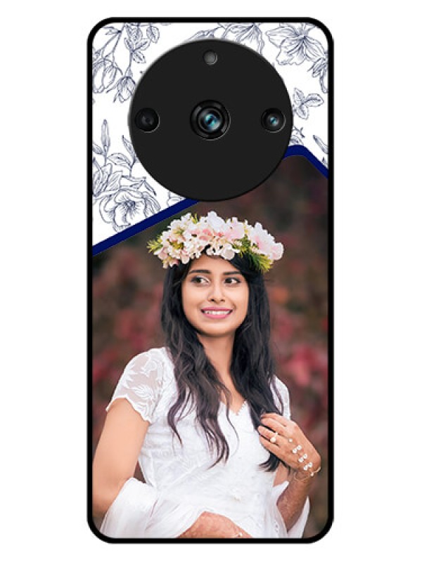 Custom Realme 11 Pro Plus 5G Custom Metal Phone CaseClassy Floral Design