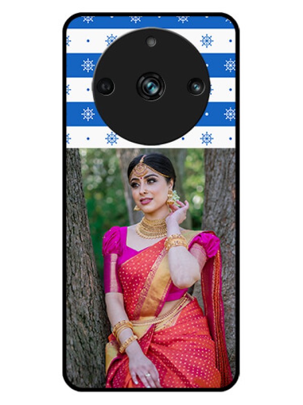 Custom Realme 11 Pro Plus 5G Custom Metal Phone CaseSnow Pattern Design