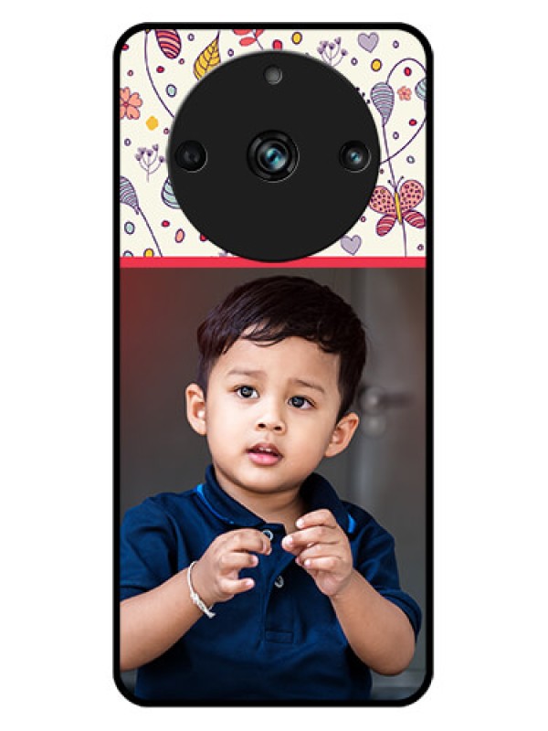 Custom Realme 11 Pro Plus 5G Custom Metal Phone CasePremium Floral Design