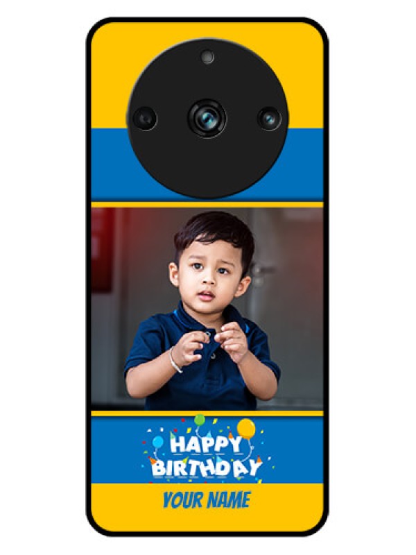 Custom Realme 11 Pro Plus 5G Custom Metal Phone CaseBirthday Wishes Design