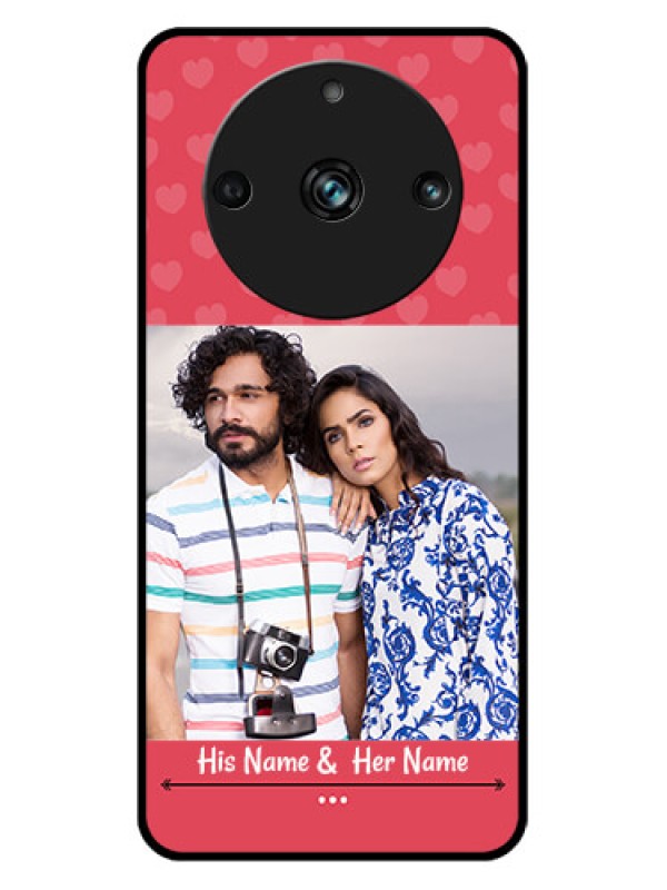 Custom Realme 11 Pro Plus 5G Custom Metal Phone CaseSimple Love Design