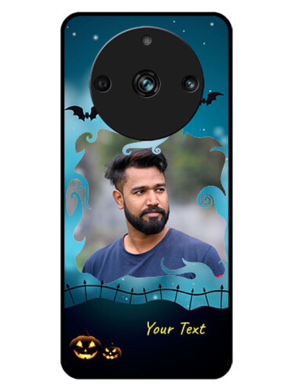 Custom Realme 11 Pro Plus 5G Custom Metal Phone CaseHalloween Frame Design