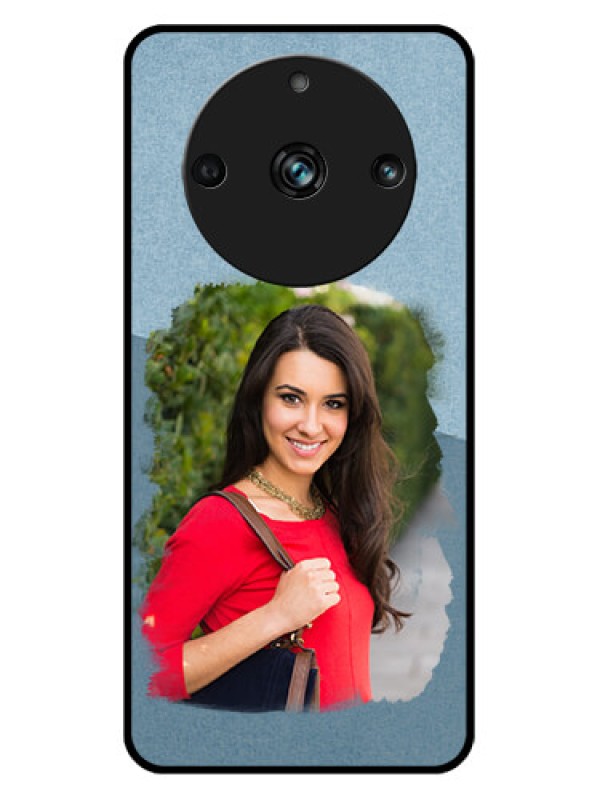 Custom Realme 11 Pro Plus 5G Custom Metal Phone CaseGrunge Line Art Design