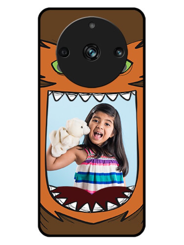 Custom Realme 11 Pro Plus 5G Custom Metal Phone CaseOwl Monster Back Case Design