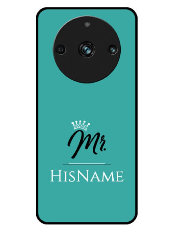 Custom Realme 11 Pro Plus 5G Custom Metal Phone CaseMr With Name Design
