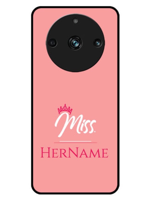 Custom Realme 11 Pro Plus 5G Custom Metal Phone CaseMrs With Name Design