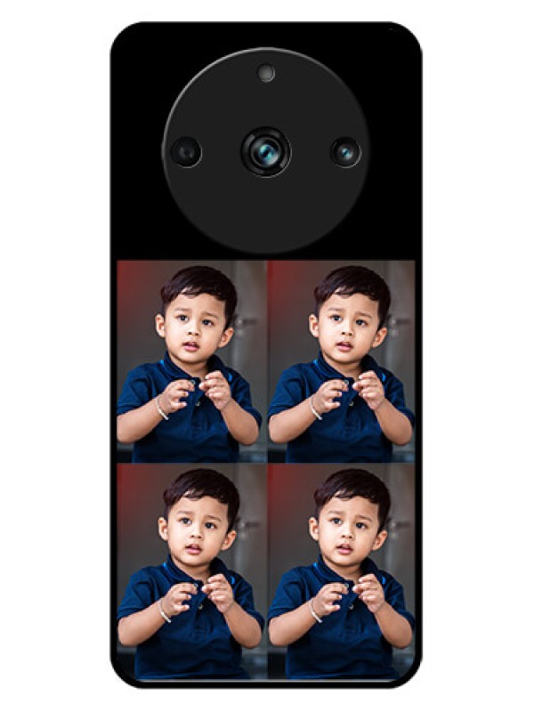 Custom Realme 11 Pro Plus 5G Custom Metal Phone Case4 Image Holder Design