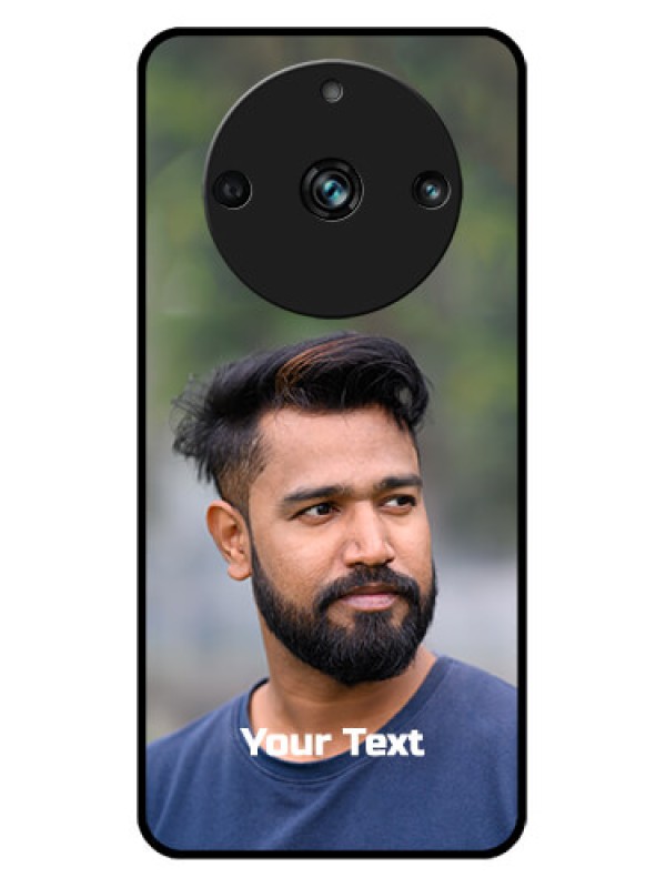 Custom Realme 11 Pro Plus 5G Custom Metal Phone CasePhoto With Text Design