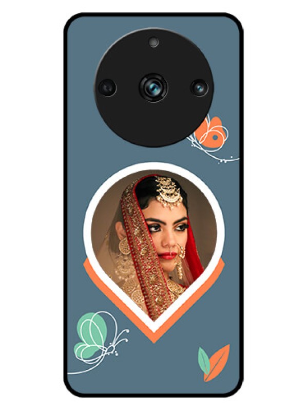 Custom Realme 11 Pro Plus 5G Custom Metal Phone CaseDroplet Butterflies Design