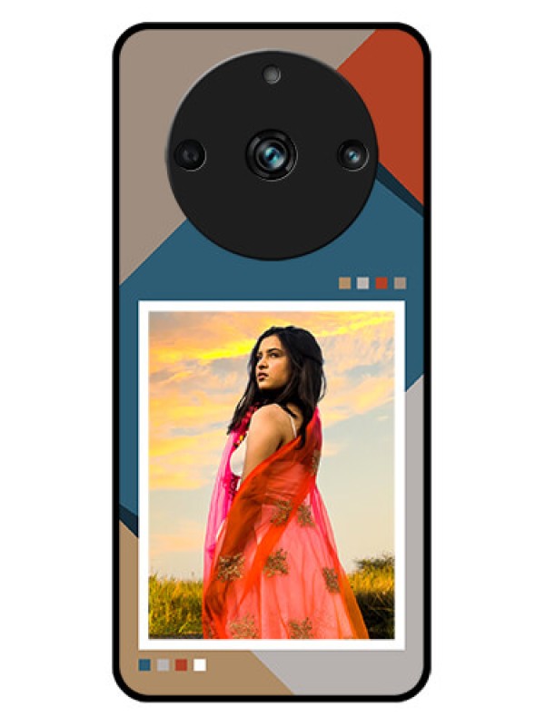 Custom Realme 11 Pro Plus 5G Custom Metal Phone CaseRetro Color Pallet Design