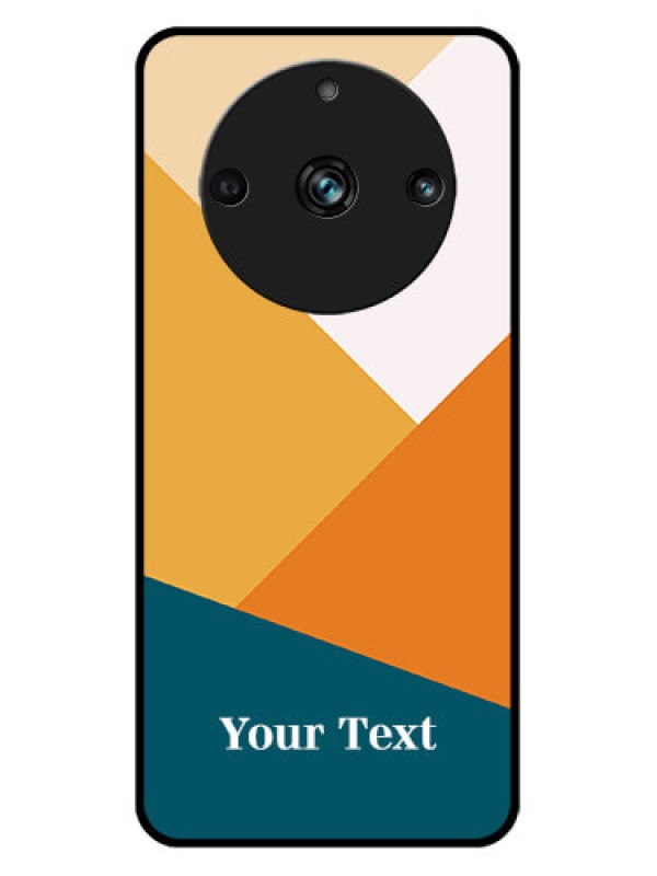 Custom Realme 11 Pro Plus 5G Custom Metal Phone CaseStacked Multi - Colour Design