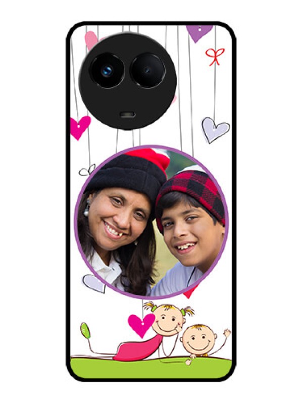 Custom Realme 11x 5G Custom Metal Phone CaseCute Kids Phone Case Design