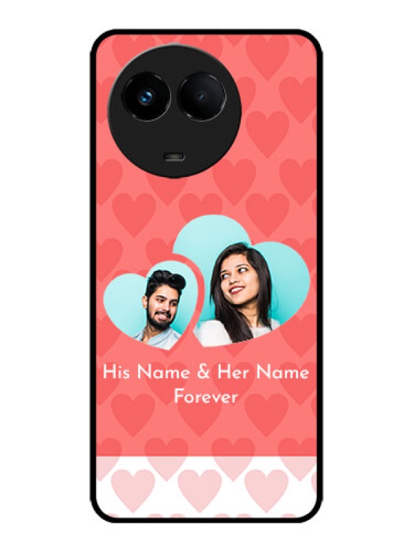 Custom Realme 11x 5G Custom Metal Phone CaseCouple Pic Upload Design