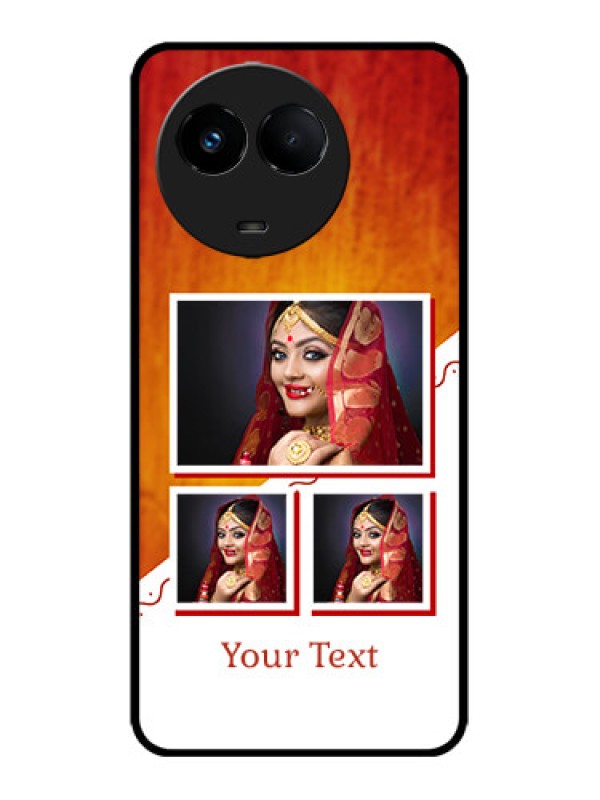 Custom Realme 11x 5G Custom Metal Phone CaseWedding Memories Design