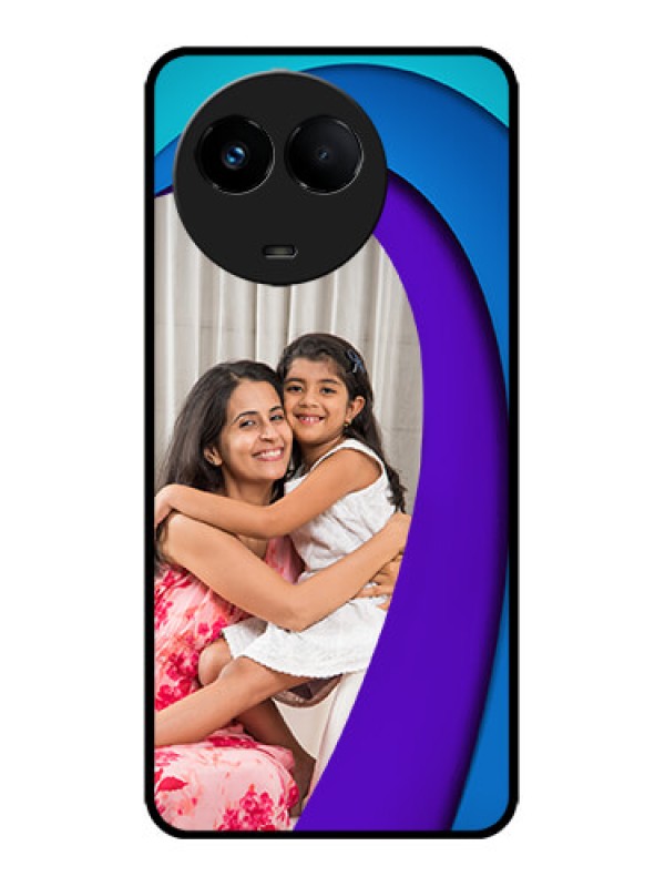 Custom Realme 11x 5G Custom Metal Phone CaseSimple Pattern Design