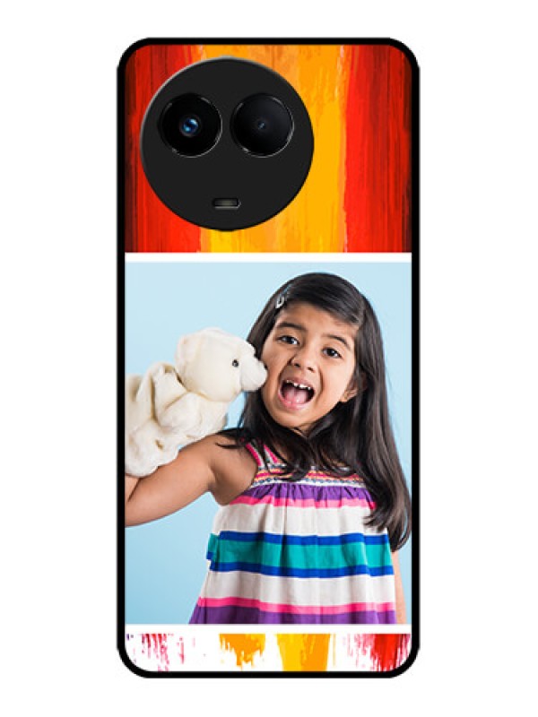 Custom Realme 11x 5G Custom Metal Phone CaseMulti Color Design