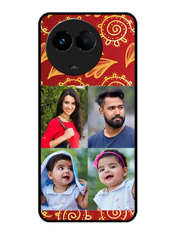 Custom Realme 11x 5G Custom Metal Phone Case4 Image Traditional Design