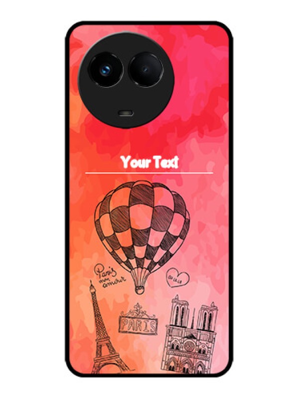 Custom Realme 11x 5G Custom Metal Phone CaseParis Theme Design
