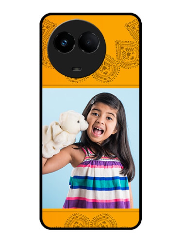 Custom Realme 11x 5G Custom Metal Phone CasePhoto Wedding Design