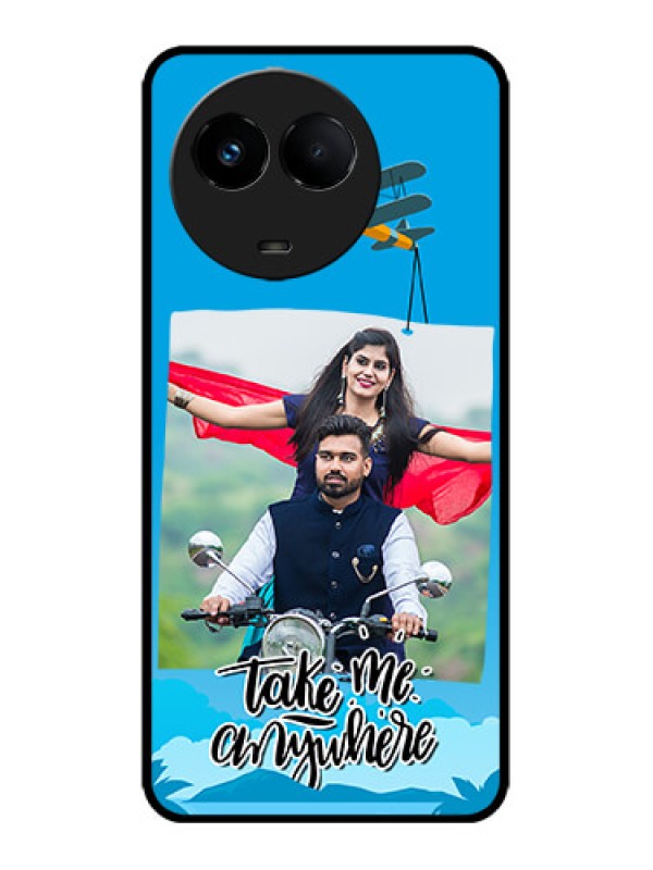 Custom Realme 11x 5G Custom Metal Phone CaseTraveller Design