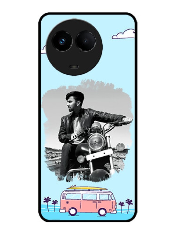 Custom Realme 11x 5G Custom Metal Phone CaseTravel and Adventure Design