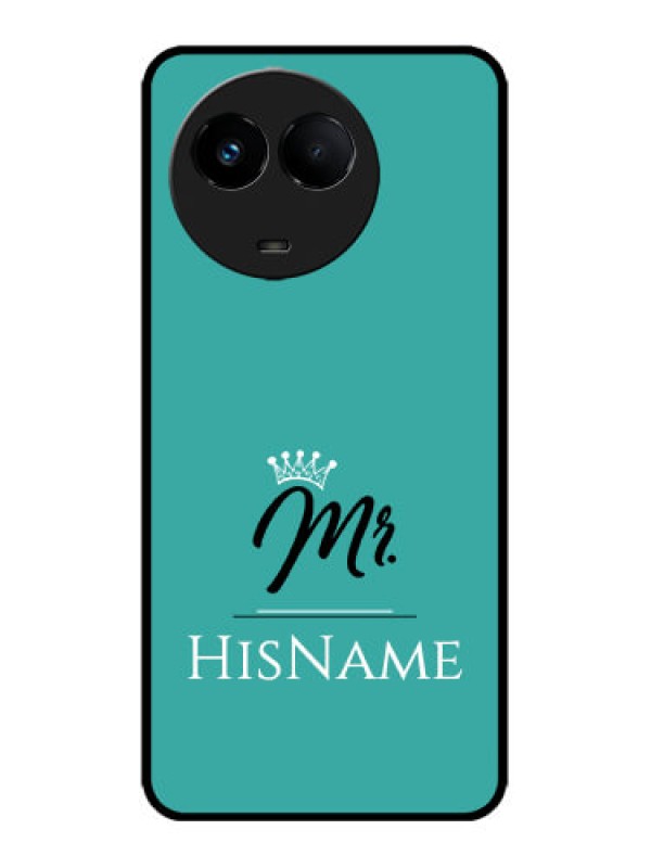 Custom Realme 11x 5G Custom Metal Phone CaseMr With Name Design