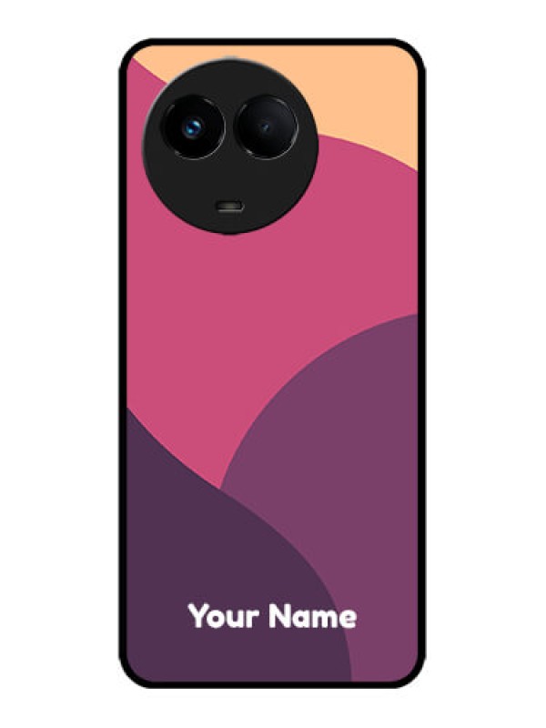 Custom Realme 11x 5G Custom Metal Phone CaseMixed Multi - Colour Abstract Art Design