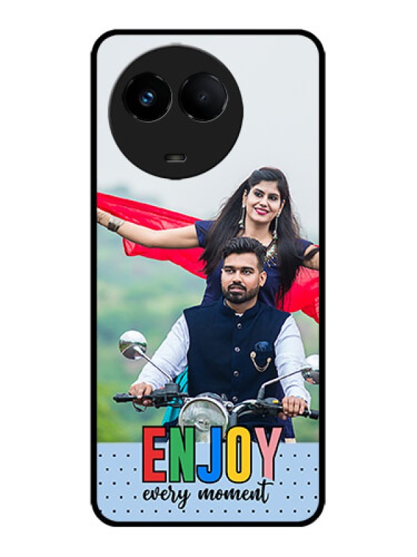 Custom Realme 11x 5G Custom Metal Phone CaseEnjoy Every Moment Design
