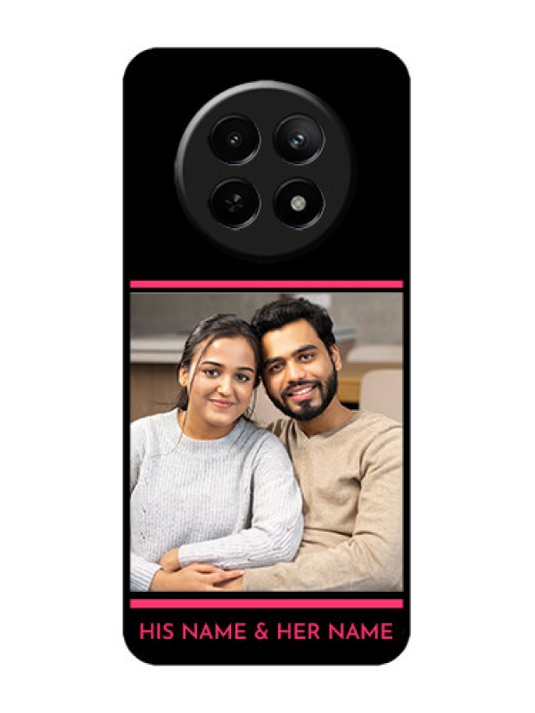 Custom Realme 12 5G Custom Metal Phone CaseWith Add Text Design