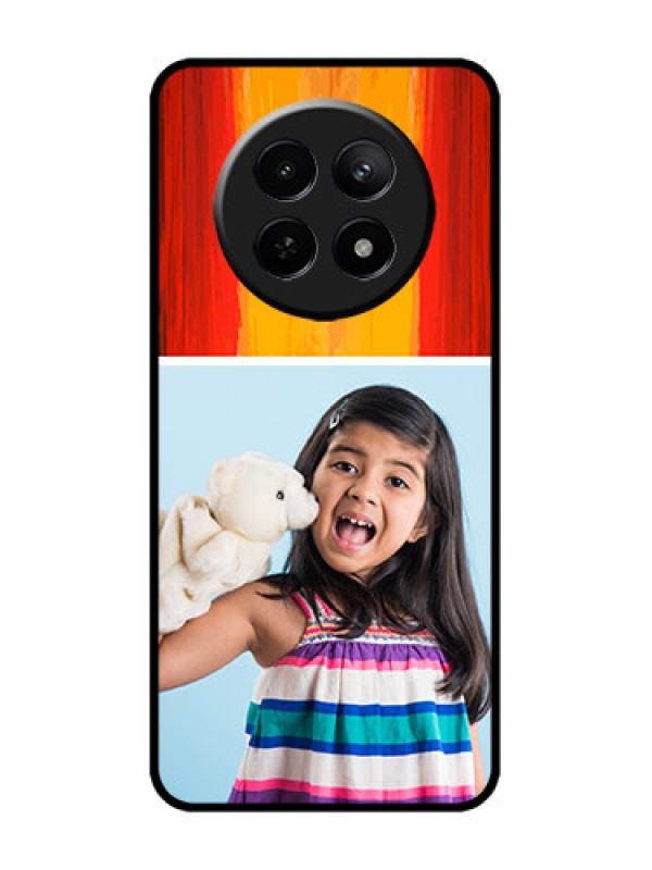 Custom Realme 12 5G Custom Metal Phone CaseMulti Color Design