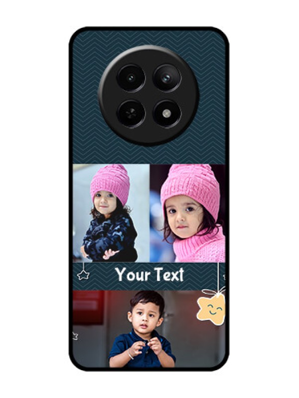 Custom Realme 12 5G Custom Metal Phone CaseHanging Stars Design