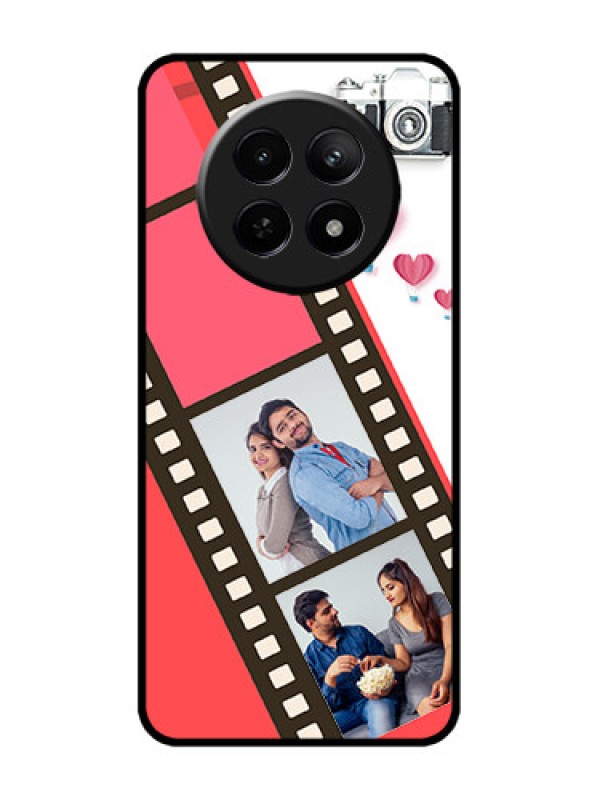Custom Realme 12 5G Custom Metal Phone Case3 Image Holder With Film Reel