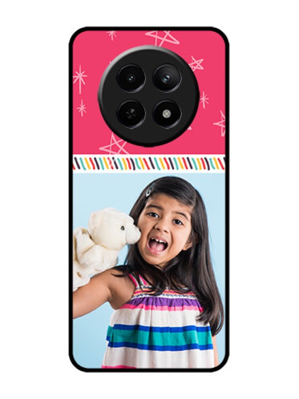 Custom Realme 12 5G Custom Metal Phone CaseLine Art Design