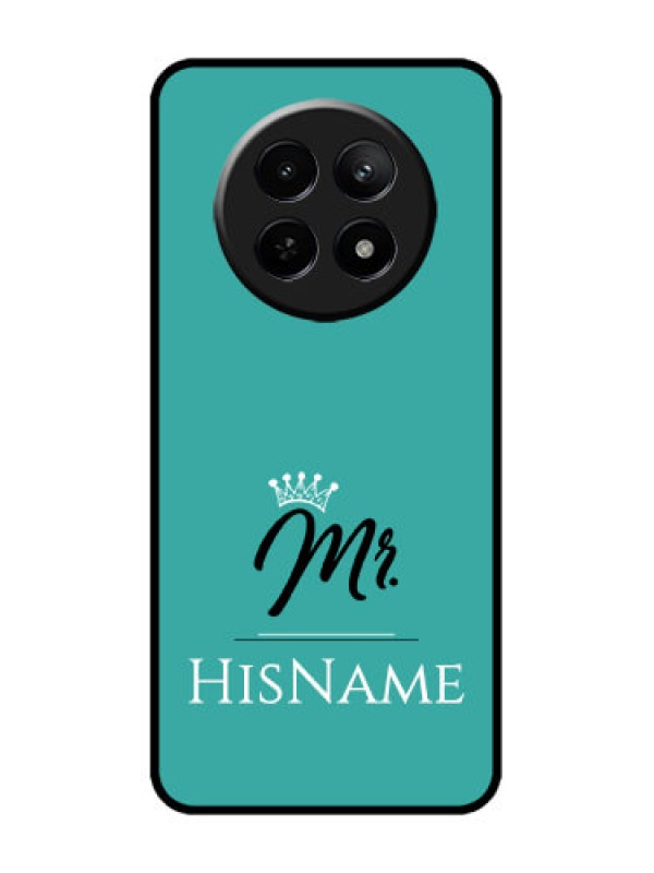 Custom Realme 12 5G Custom Metal Phone CaseMr With Name Design