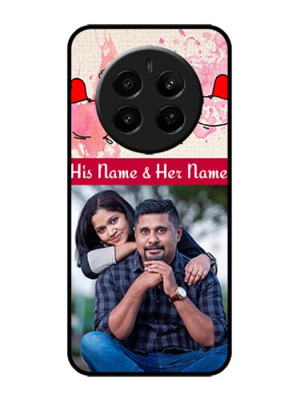 Custom Realme 12 Plus 5G Custom Metal Phone Case - You And Me Case Design