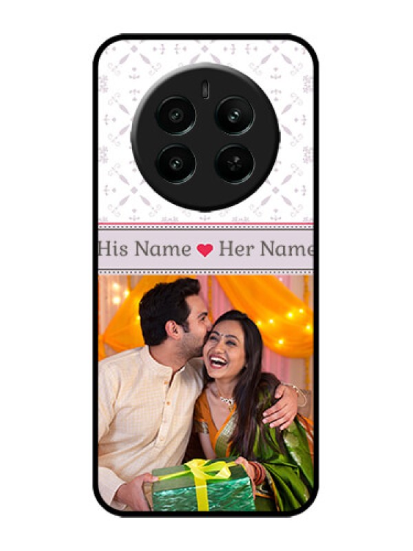 Custom Realme 12 Plus 5G Custom Metal Phone Case - With Photo And Ethnic Design