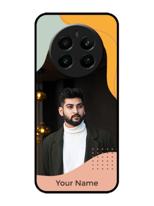 Custom Realme 12 Plus 5G Custom Metal Phone Case - Tri - Coloured Overlay Design