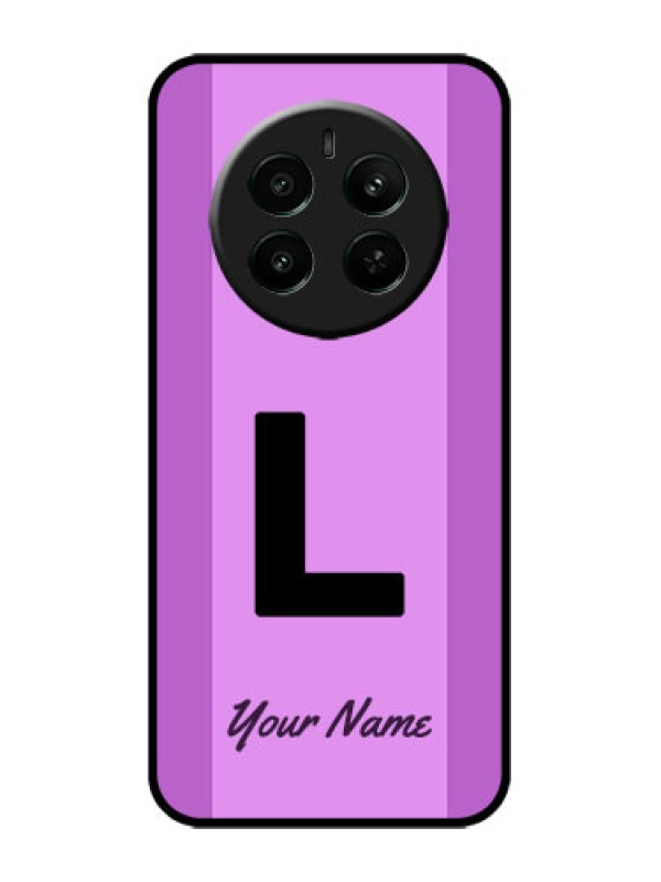 Custom Realme 12 Plus 5G Custom Metal Phone Case - Tricolor Custom Text Design