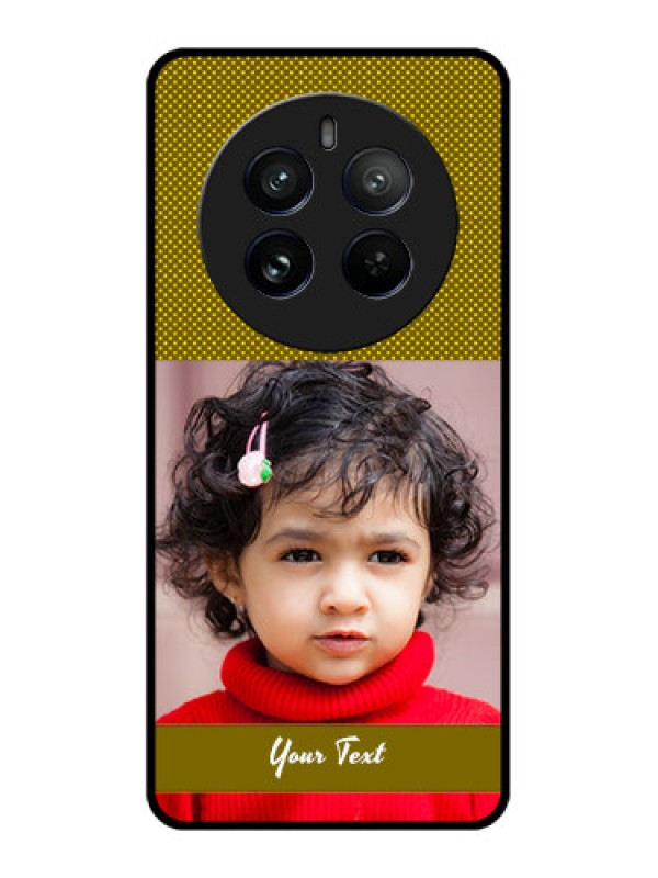 Custom Realme 12 Pro 5G Custom Metal Phone CaseSimple Green Color Design