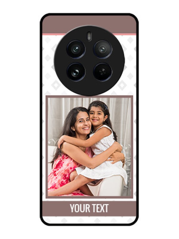 Custom Realme 12 Pro 5G Custom Metal Phone CaseSimple Diamond Design