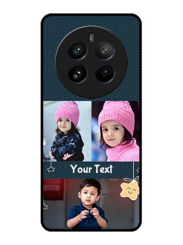 Custom Realme 12 Pro 5G Custom Metal Phone CaseHanging Stars Design