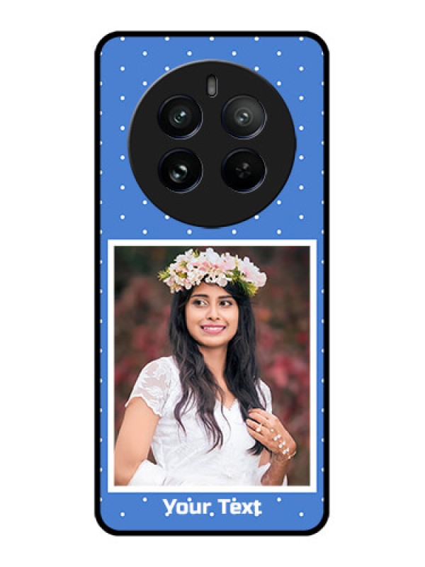 Custom Realme 12 Pro 5G Custom Metal Phone CasePolka Dots Design