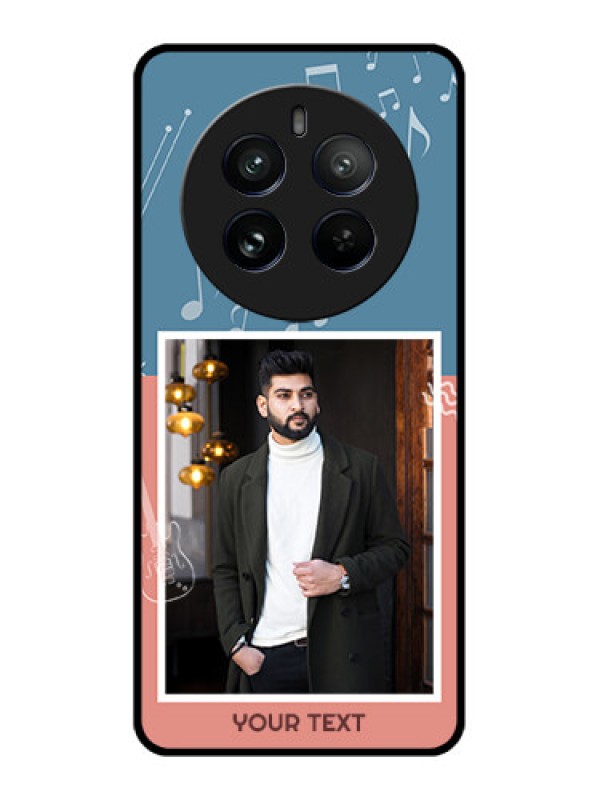 Custom Realme 12 Pro 5G Custom Metal Phone CaseWith Color Musical Note Design