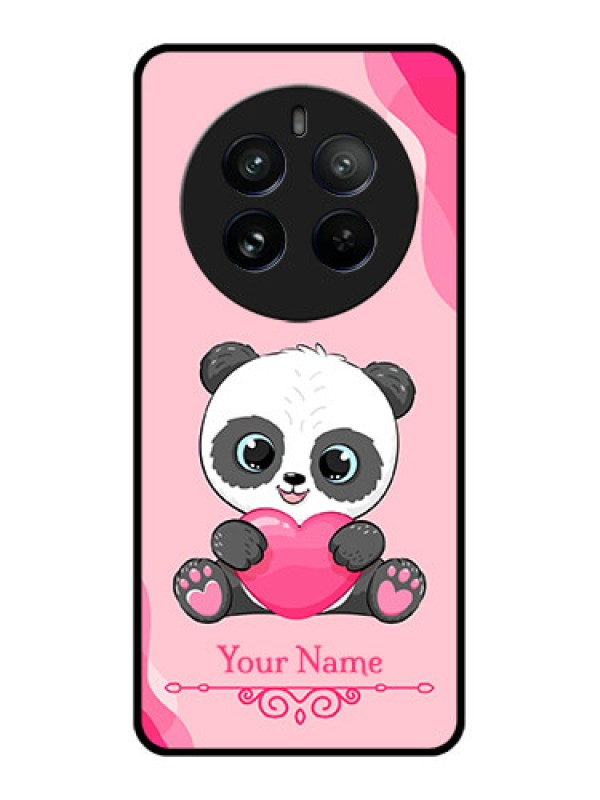 Custom Realme 12 Pro 5G Custom Metal Phone CaseCute Panda Design